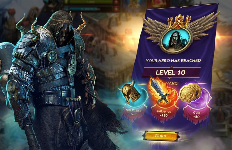 Браузерная игра - Викинги: Война Кланов